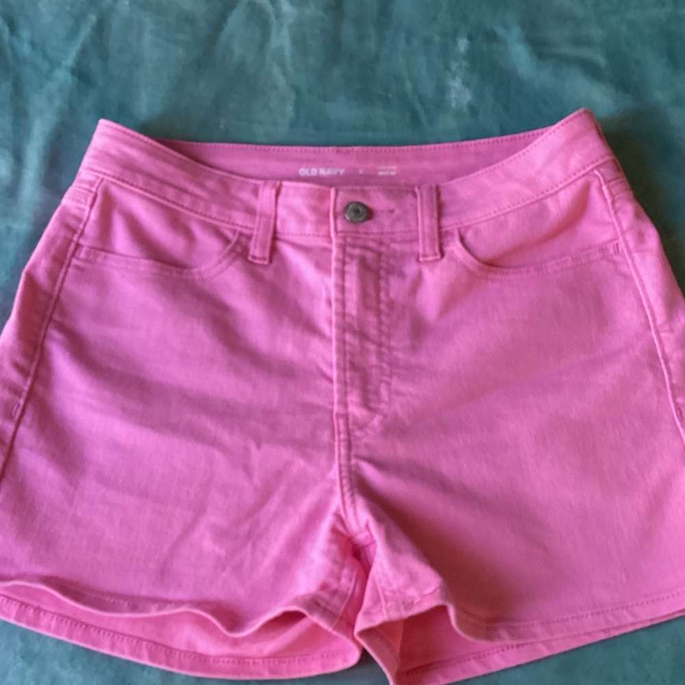 Old Navy Bright Pink Women's Jean Shorts